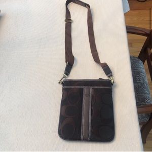 Coach Brown Vintage Crossbody Bag